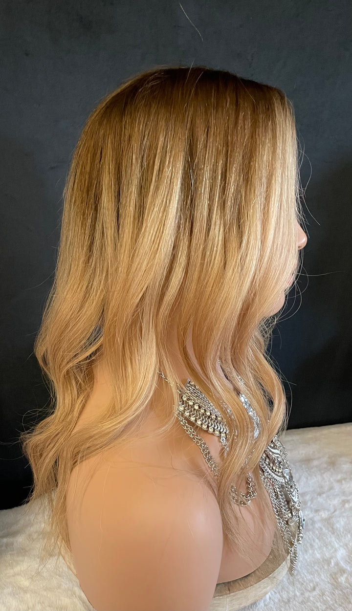 Full Volume Mono Base Topper - Balayage Style