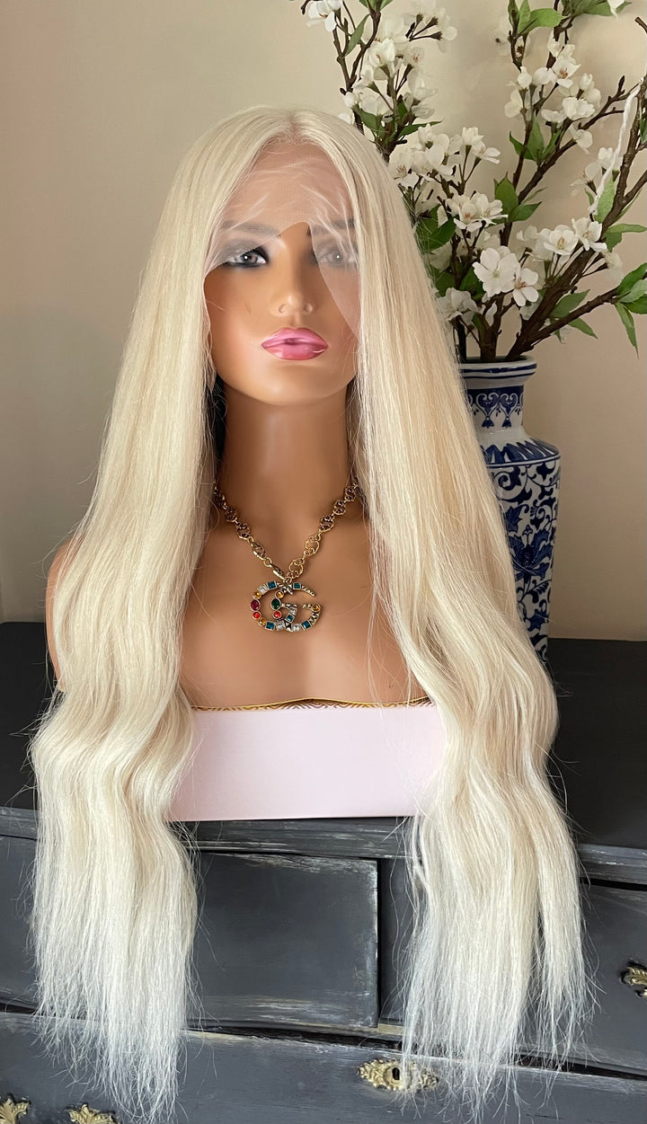 Platinum Blonde Wig - HD Lace Front