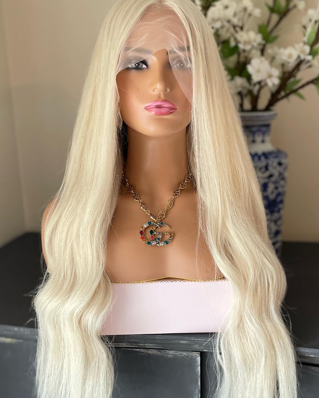 SUZY - Platinum Blonde Wig - HD Lace Front